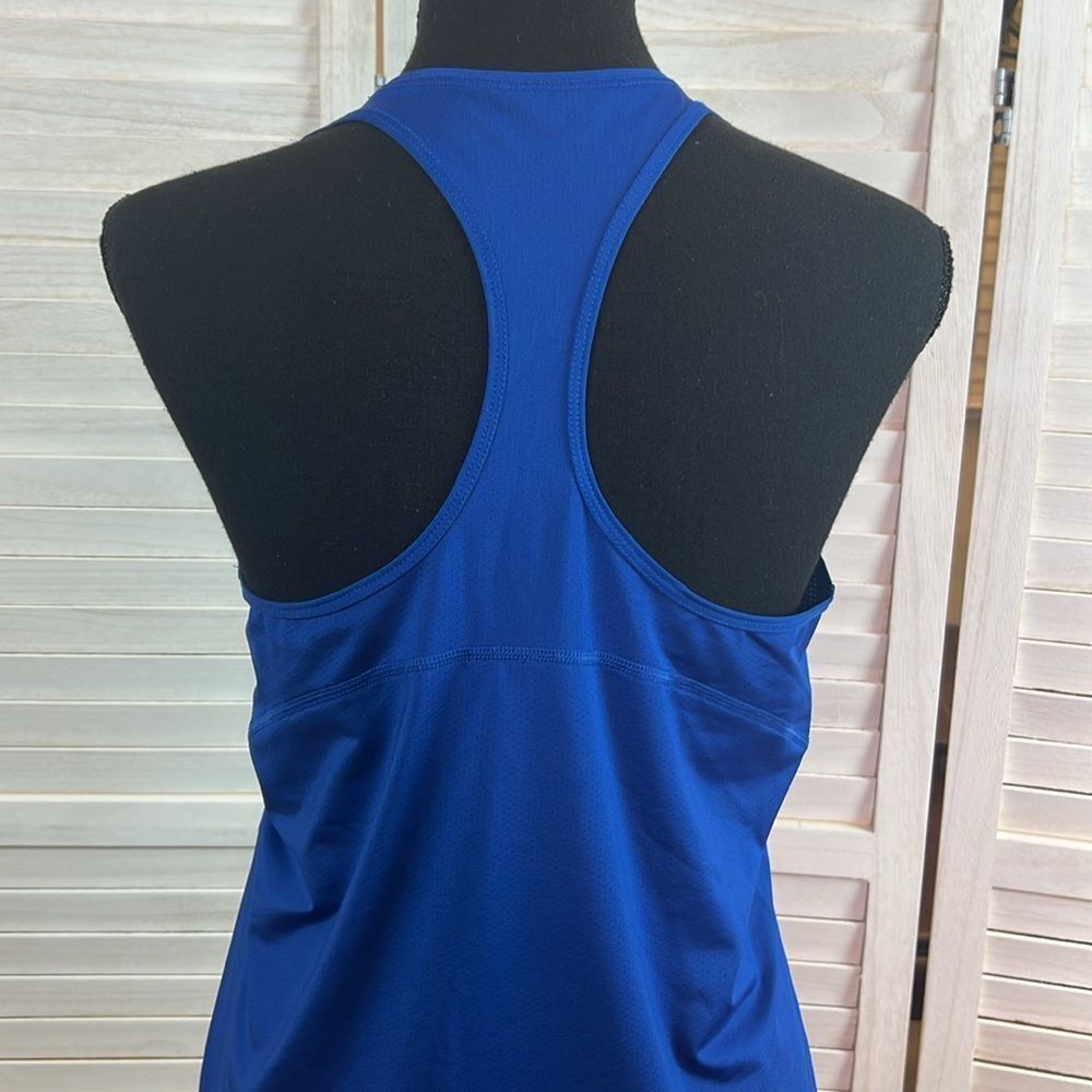 3/$25 Nike Royal Blue Running Singlet Racerback Tank Medium - Picture 7 of 10